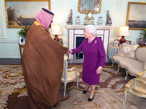 Saudi Crown Prince Mohammed bin Salman meets Queen on UK state visit ...