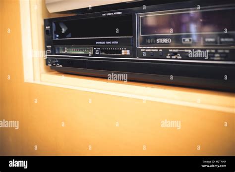 vhs player and recorder Stock Photo - Alamy