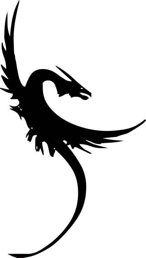 Chinese Dragon Silhouette Png Clip Art Best Web Clipa - vrogue.co