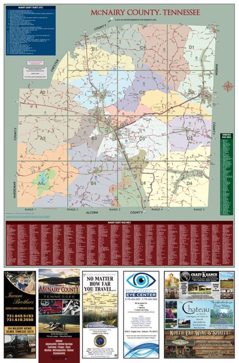 County Map - McNairy County Chamber