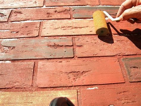 step6 to make bricks | Faux brick walls, Fake brick wall, Faux brick