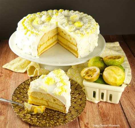 Passion Fruit Cake - Living Sweet Moments