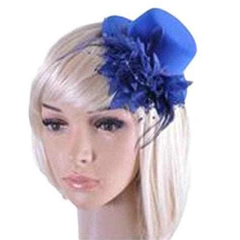 Women Barrette,Leegor Fashion Party Head Hair Clip Hat Flower Feather ...