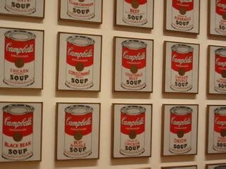 Warhol's Campbell's Soup painting | Andy Warhol's famous Cam… | Flickr