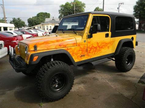 Custom paint jeep wrangler