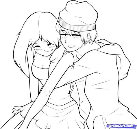 Drawing Girl And Boy Anime Drawing Styles, Drawing Faces, Body Drawing, Cute Drawings, Pencil ...