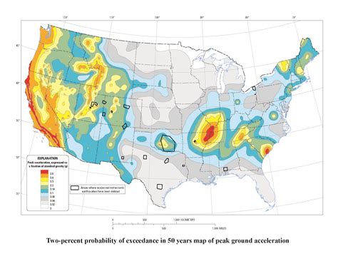 USGS Earthquake Hazard Map