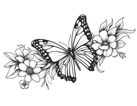 10 Butterfly Coloring Pages for Adults! - The Graphics Fairy ...