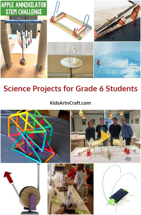 Science Projects for Grade 6 Students - Kids Art & Craft