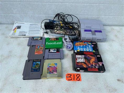 Super Nintendo & Games - Meagher Auctioneers