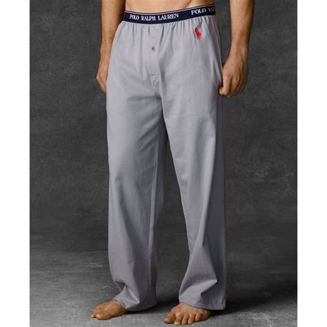 Ralph Lauren Polo Mens Pajama Pants in Gray for Men - Lyst