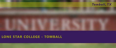 Lone Star College - Tomball - Nursing Guide