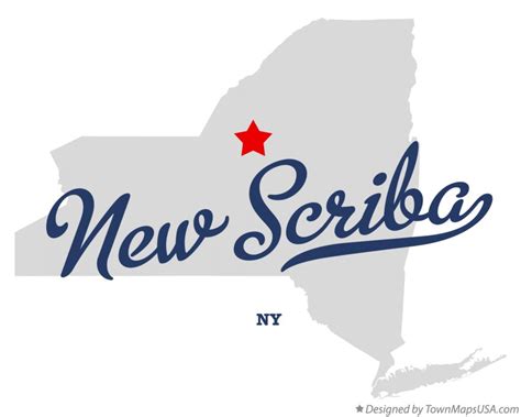 Map of New Scriba, NY, New York