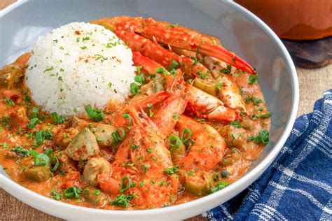 Shrimp Crab Sausage Okra Gumbo Recipe | Dandk Organizer