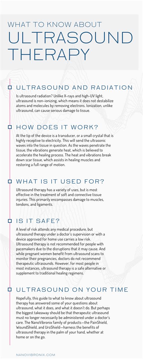 | What To Know About Ultrasound Therapy