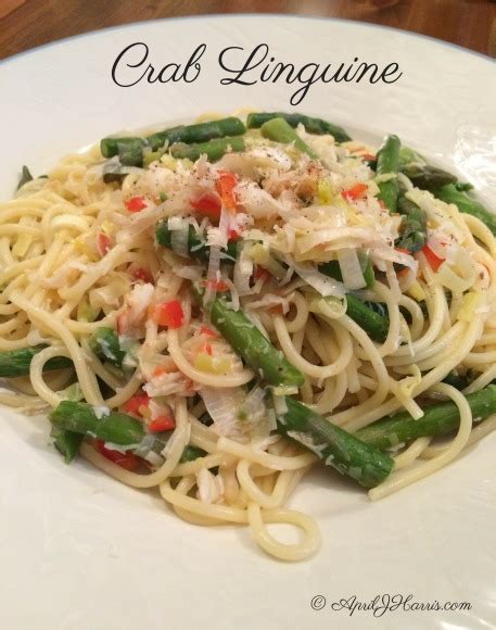 Crab Linguine - April J Harris