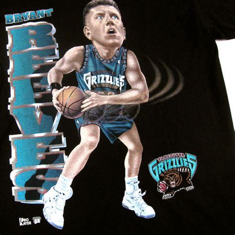 Vintage Bryant Reeves Vancouver Grizzlies Caricature T-Shirt NWOT NBA ...