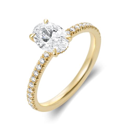 Oval Diamond Solitaire 1.19ct | Pravins