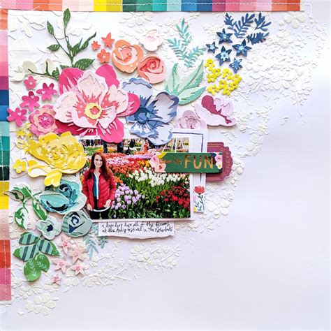 10 Floral Scrapbook Layout Ideas - Scrapbooking Store