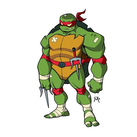 ROTTMNT - Raph Redesign :: Behance