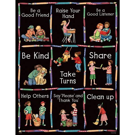 Manners Chart from Susan Winget - TCR7682 | Teacher Created Resources