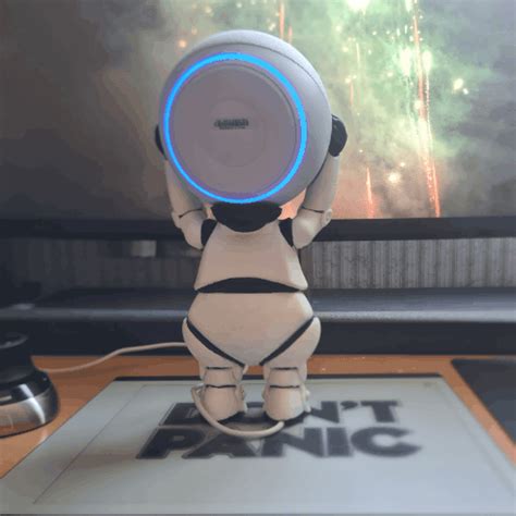 STL file Marvin The Paranoid Gen 5 Echo Dot 🤖・3D printing idea to download・Cults