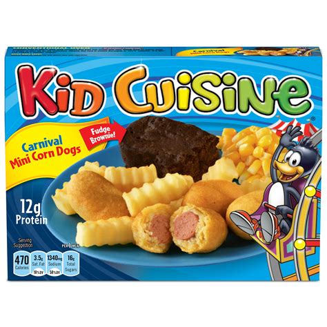 Kid Cuisine Mini Corn Dogs and French Fries Frozen Meal, 8.8 oz (Frozen) - Walmart.com