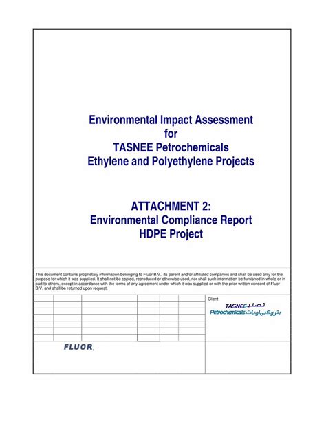 (PDF) Environmental Impact Assessment for TASNEE ... - AGA · PDF ...