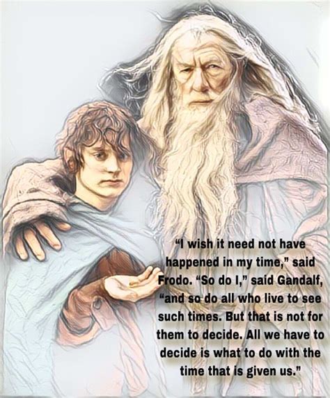 2020-14 Frodo's Wish — ScouterLife | Frodo, Wish, Old quotes