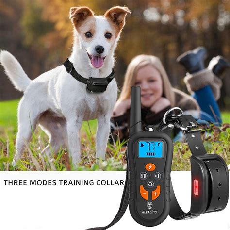 Dog Training Collar/Dog Shock Collar--1300 ft Remote Range-- Rechargea – Trainig-collar.net