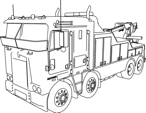 Semi Trailer Drawing at GetDrawings | Free download