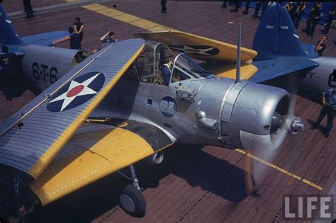 Aircraft - Un Douglas TBD "Devastator" sur le pont d'envol d'un navire US | Us navy aircraft ...