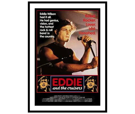 Eddie and the Cruisers Movie Poster Print - Etsy Australia