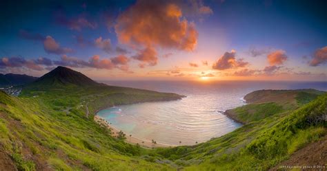 Hanauma Bay Sunrise | Four frame Pano. Reverse GND and GND b… | Flickr