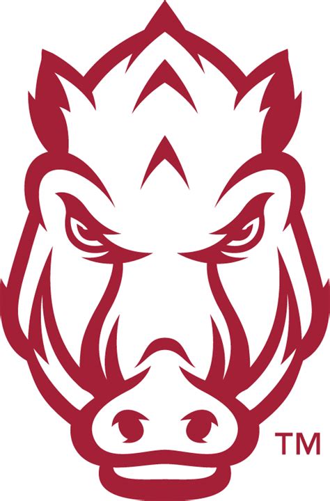 Arkansas Razorbacks Secondary Logo (2014) - | Arkansas razorbacks crafts, Arkansas razorbacks, Art