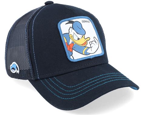 Disney Donald Duck Navy Trucker - Capslab cap | Hatstore.co.uk