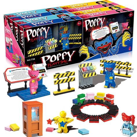 4 in 1 Poppy Playtime Minifigures Toys Action Figures Building - Etsy ...