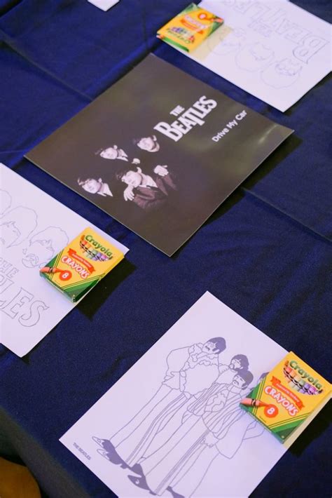 Kara's Party Ideas Beatles Birthday Party | Kara's Party Ideas