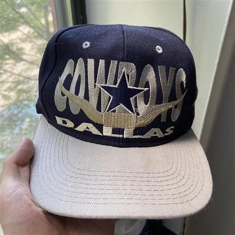 vintage 90s Dallas Cowboys script hat 🧢 shipping... - Depop