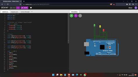 Wokwi LED Blinking Arduino - YouTube