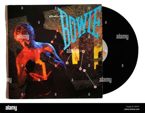 David Bowie Let's Dance album Stock Photo - Alamy