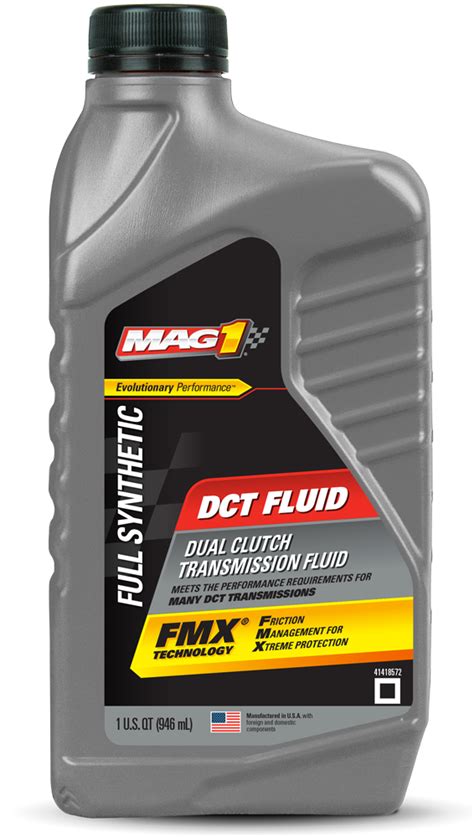 MAG 1® Full Synthetic Dual Clutch Transmission Fluid - Mag 1