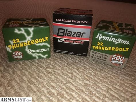 ARMSLIST - For Sale: Bulk 22 ammo