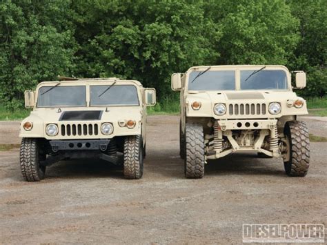 october 2011 Military Power The Humvee Gets A Lift humvee Comparison ...