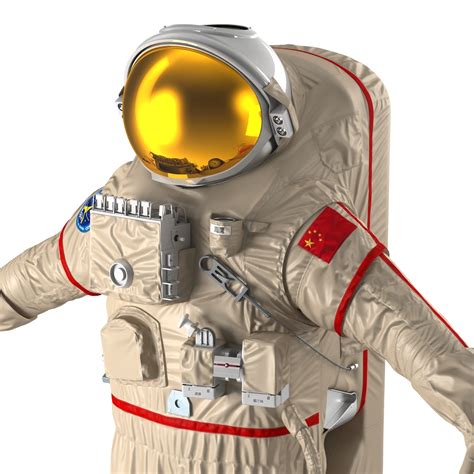 chinese astronaut wearing space suit max