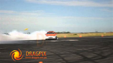 VY Ute Burnout - Warrnambool Drags Burnout Competition (29/01/2011 ...