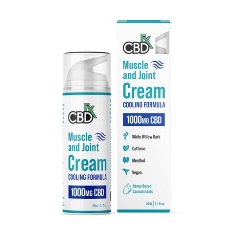 CBD Cream For Muscle & Joint: Cooling Formula 1000MG – Mr CBD