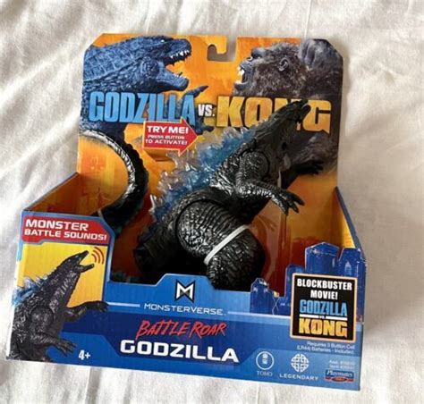 Godzilla Toy Vs Kong Monsterverse Battle Roar Godzilla 7" Inch Figure ...