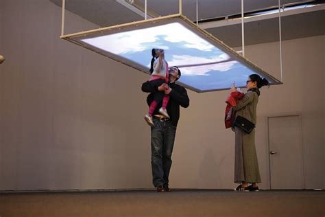 Interactive installation invites visitors to play with the clouds Interactive Museum ...