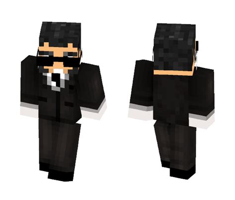 Download Secret Agent Minecraft Skin for Free. SuperMinecraftSkins